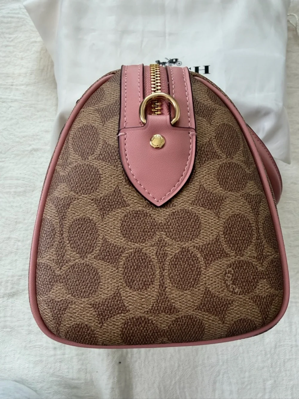 Coach Rowan Satchel Signature Canvas - Picture 7 of 16